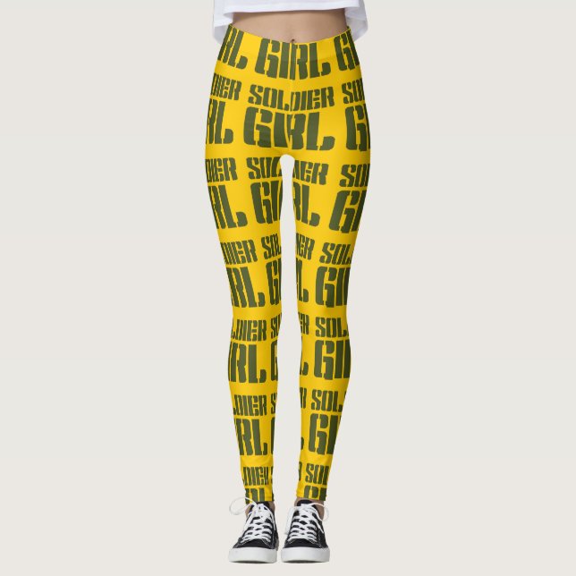LEGGINGS SOLDIER GIRL (Devant)