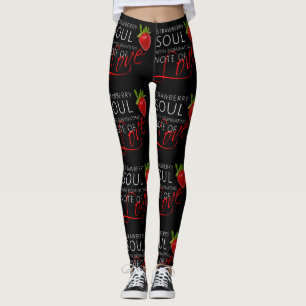 Leggings Soul fraise Noir