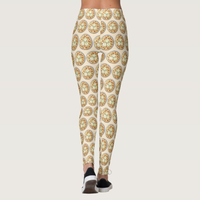 Leggings Soupe de bal Matzo Matzah Cuisine juive Pâque (Dos)