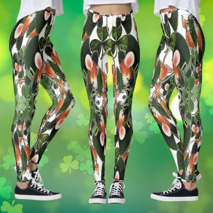 Leggings Souris Kaleidoscope à Clover St Patrick