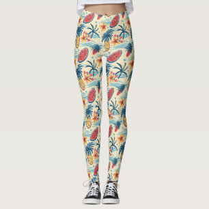 Leggings Sous les tropiques, le temps semble ralentir