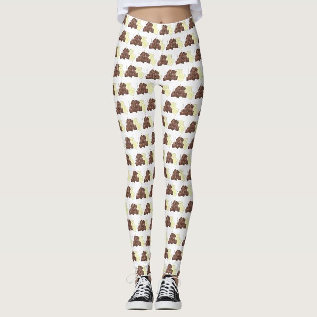 Leggings South Dakota Chislic Cubed Meat Crackers SD Foie (Devant)