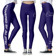 Spats Crew Blue Jiu Jitsu à Impression Personnalis