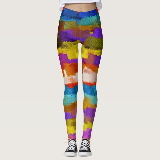Leggings Splash couleur #29 (Devant)