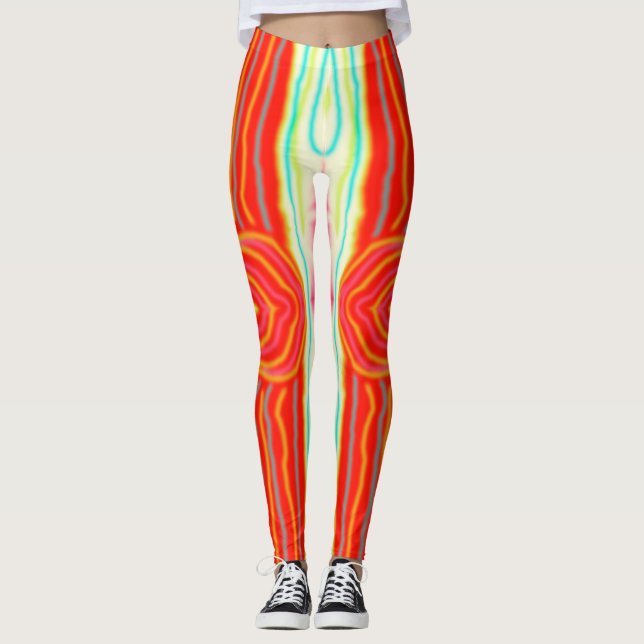 Leggings Splurge, double doodle. (Devant)