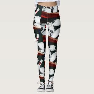 Leggings: Sport-Sammlung (Bowlings-Buttone 2) Leggings