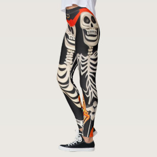 Leggings Squelette d'Halloween