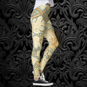 Leggings St. James par William Morris, Acanthus Feuille