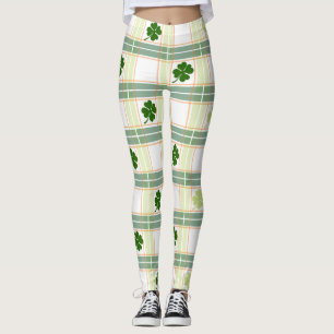 Leggings St. Patrick's Day Lucky Clovers