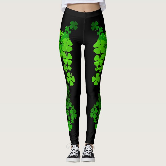 Leggings St. Patricks Tagesküssen meine (Vorderseite)