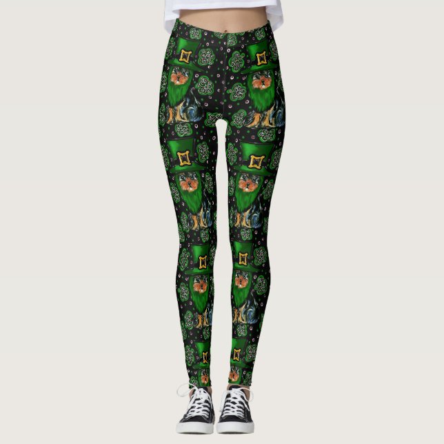 Leggings St. Patty Yorkie Poo (Devant)