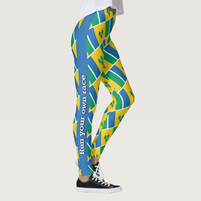 Leggings ST VINCENT GRENADINES Indicateur de texte personna (Droite)