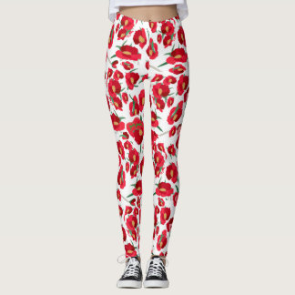 Leggings Starburst Abstrait géométrique d'inspiration flora