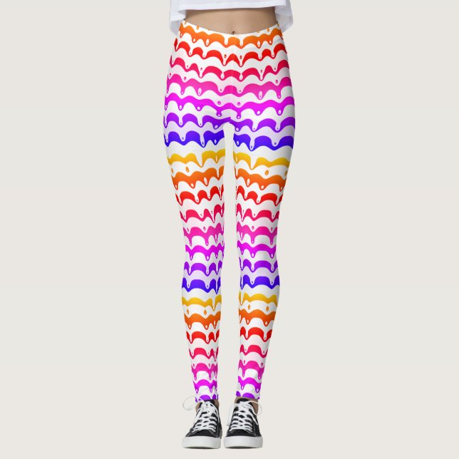 Leggings Stripes de Jazzy Tropical (Devant)