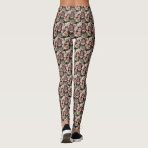 Leggings Stunning Flower Motif entraînement féminin