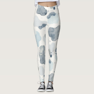 Leggings Style Camouflage Motif sans couture hiver