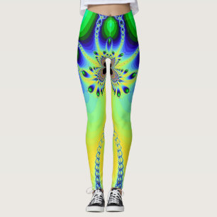 Leggings Style de fleurs folles de légendes