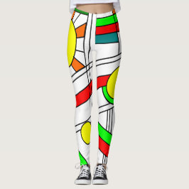Leggings Style moderne en verre de trait