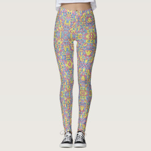 Leggings Sudoku One-Moderne Art Géométrique Minimaliste