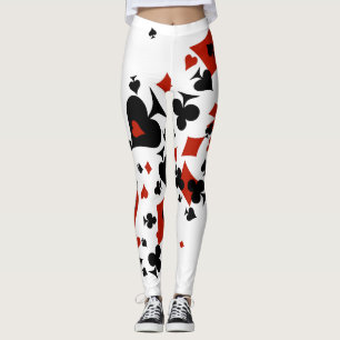 Leggings Suites dispersées de carte