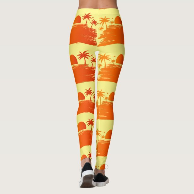 Leggings Sunrise Sunset Thunder Cove (Dos)
