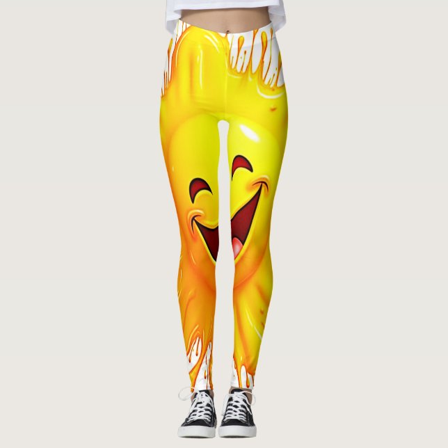 Leggings Sunshine Smiles: Bursting Joy (Devant)
