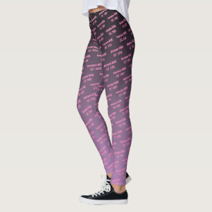 Leggings Super Maman, Est. 20XX. Fête des mères