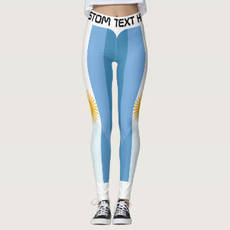 Leggings Supporter personnalisé de football argentin