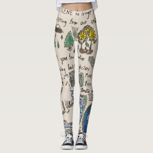 Leggings sur le changement climatique