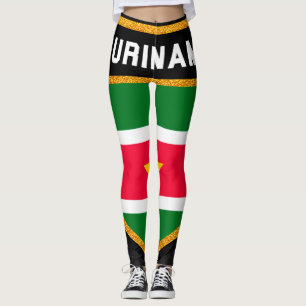 Leggings Suriname Flag