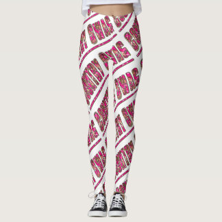 Leggings Swag de pays (rose)