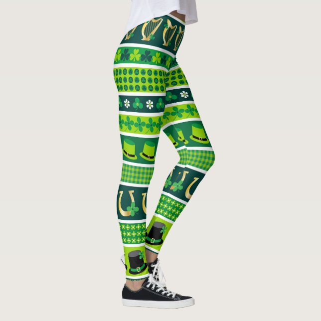 Leggings Symbole de la Saint-Patrick (Droite)