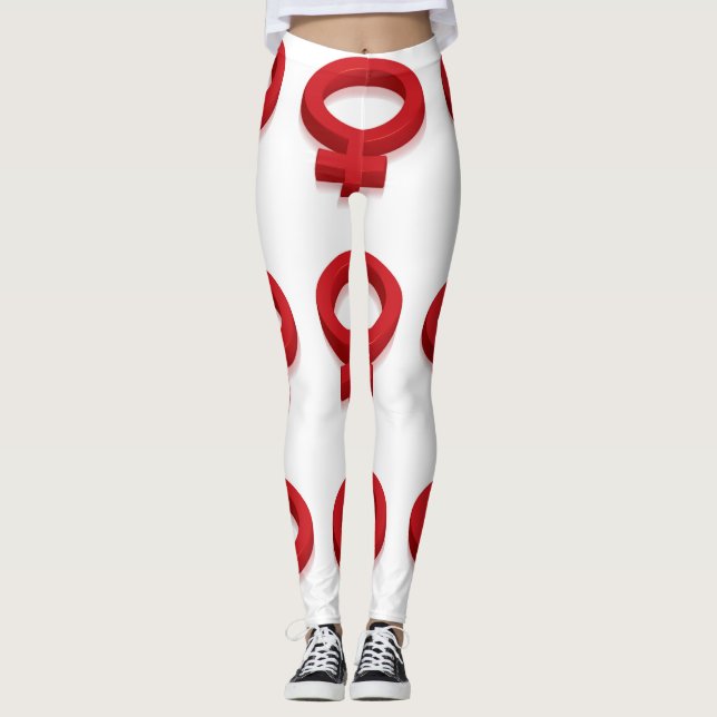 LEGGINGS SYMBOLE FÉMININ (Devant)