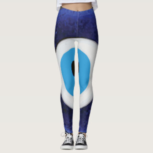 Leggings Symbole mauvais de protection oculaire de Nazar