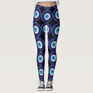Leggings Symbole mauvais de protection oculaire de Nazar