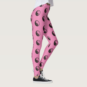Leggings Symbole Yin Yang - conception de tatouage solide