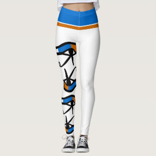 Leggings Symboles égyptiens de tombe de hiéroglyphes