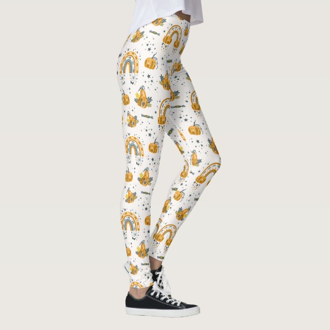 Leggings Symboles Halloween éffrayant motif (Droite)
