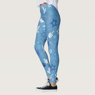 Leggings Symboles Hanoukka