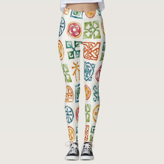 Leggings Symboles Motifs sans faille