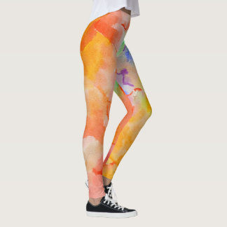 Leggings Tache de Peinture 