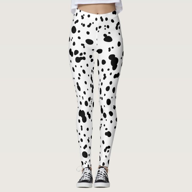 Leggings Taches dalmatiennes (Devant)