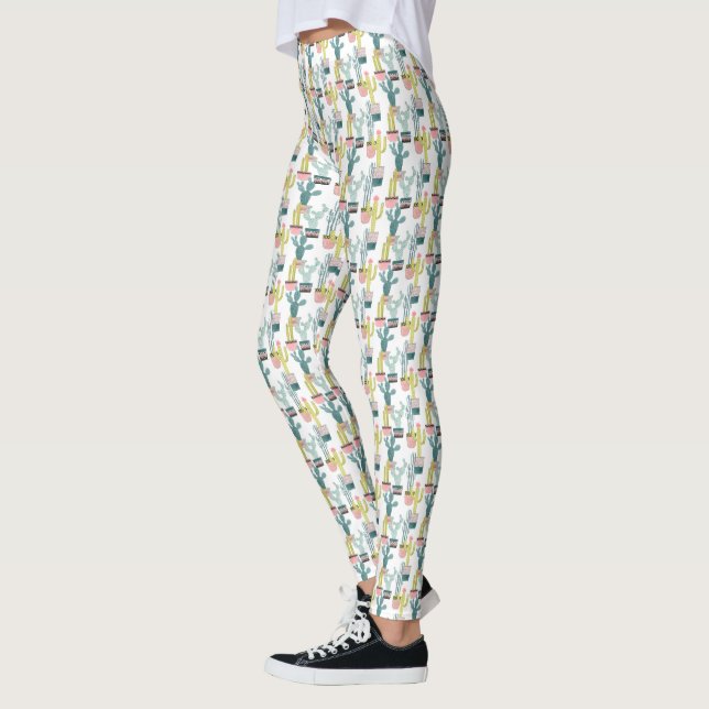 Leggings Taco à propos d'amour | Motif Cactus (Gauche)
