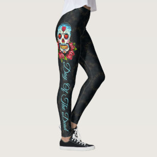 LEGGINGS-Tag der Toten Yoga-Ameisen Leggings