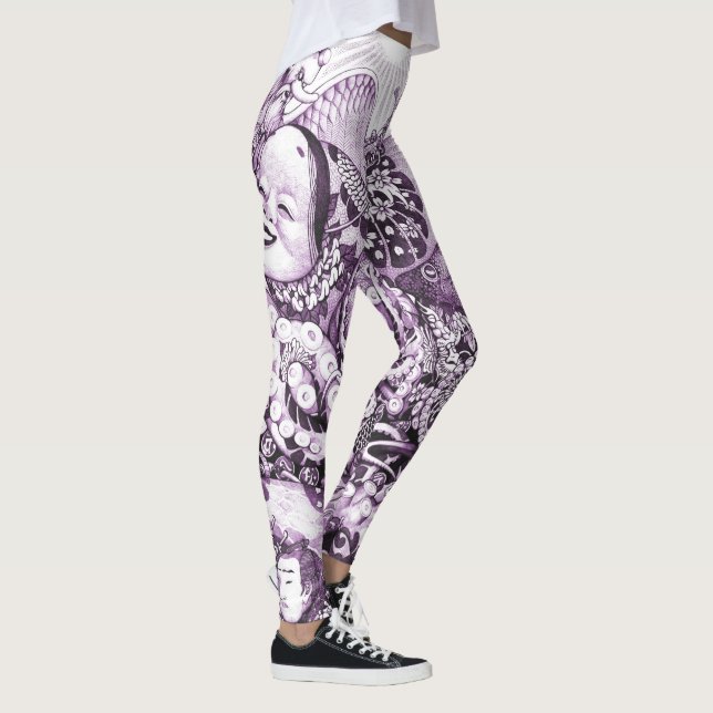 Leggings Tako emaki300purple@miyasan (Droite)