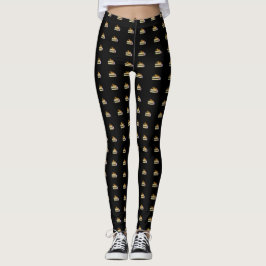 Leggings Tan et Yoga noir