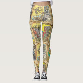 Leggings Tarot-Karte - Cool