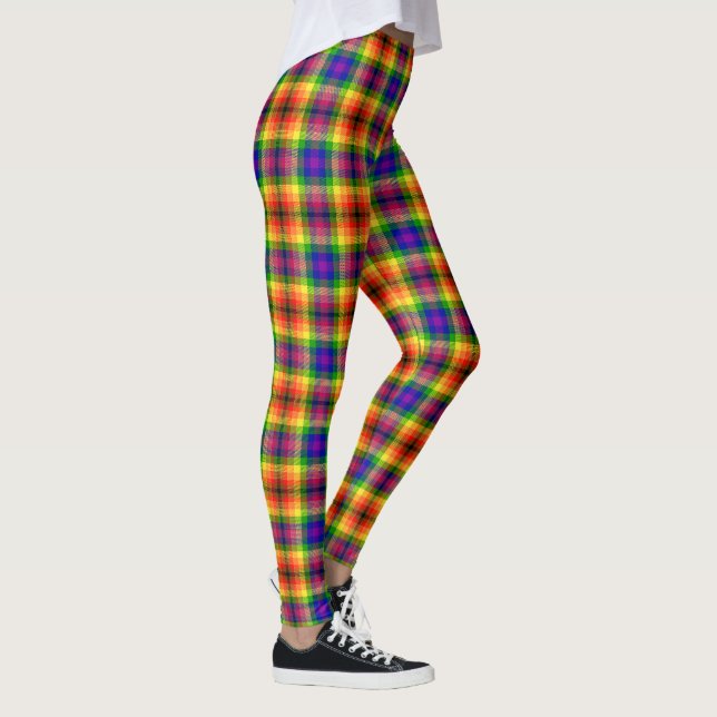 Leggings Tartan Profond Plaid Inclus (Droite)