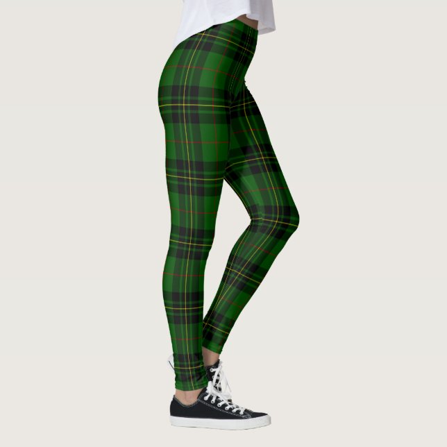 Leggings Tartan vert Forbes (Droite)