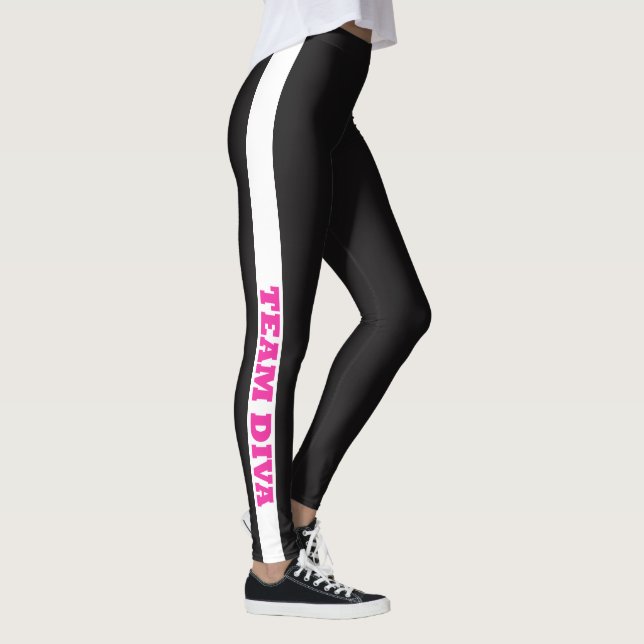 LEGGINGS "TEAM DIVA" (Droite)